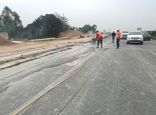 道路橋面切割